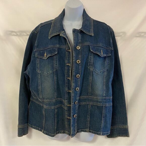Duck Head Denim Jacket size L - Picture 1 of 7